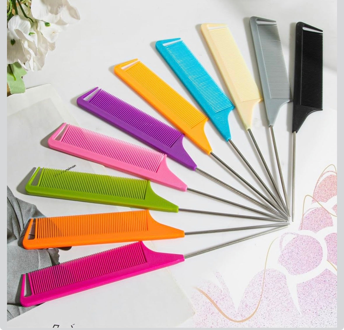 1 Piece Comb Set Random Colors