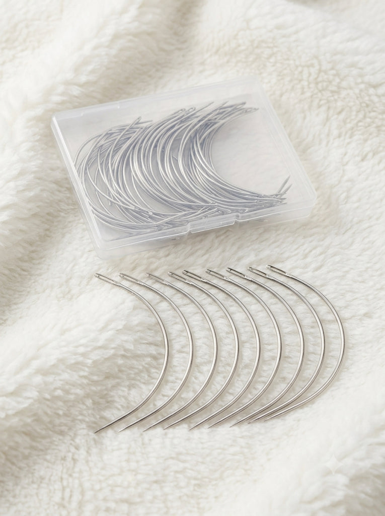Curved Sewing Needle (2count)